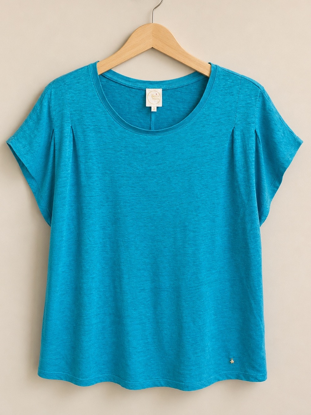 Women’s Short Sleeve Teal Tee